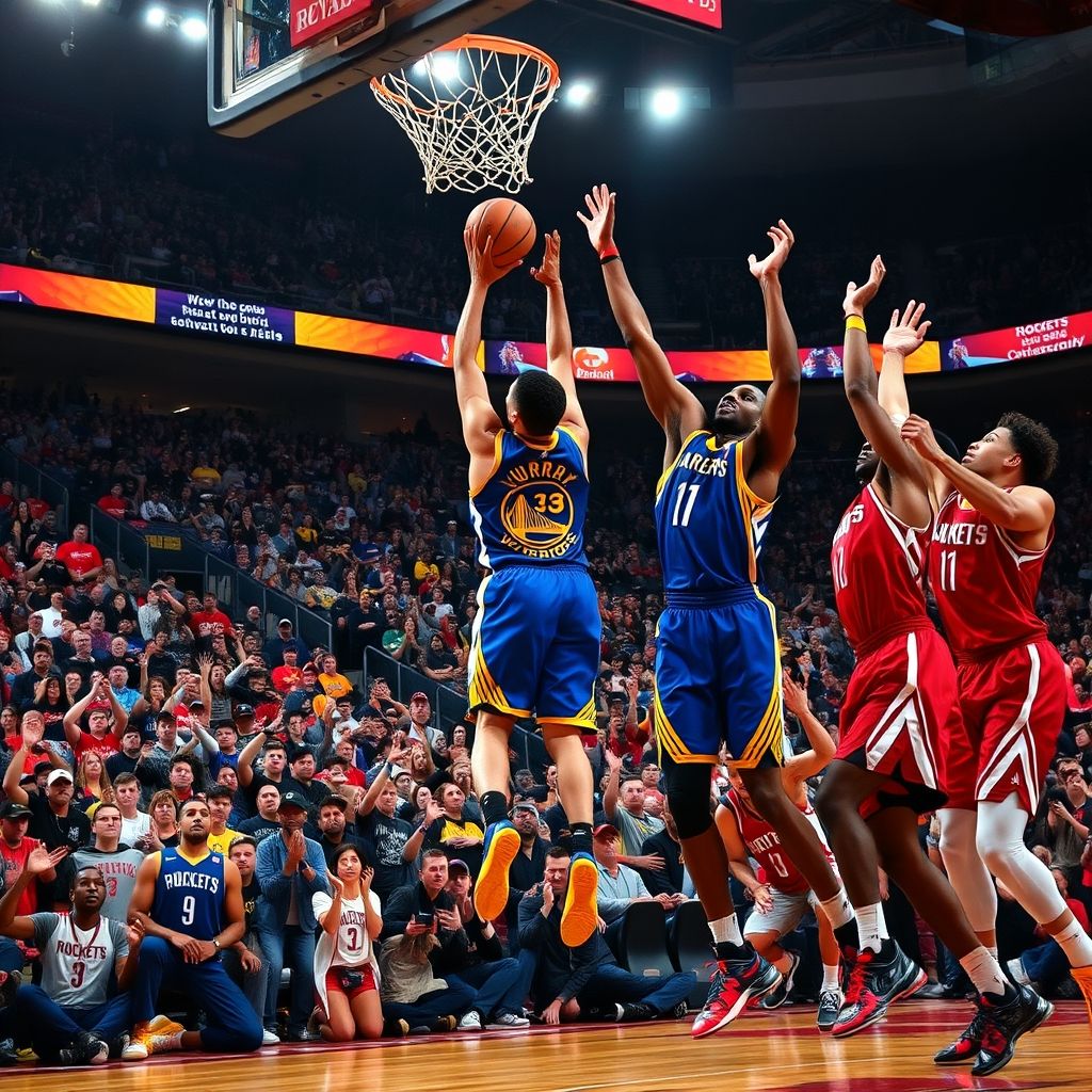 开云体育网站入口-勇士取得胜利火箭遭遇三连败，库里砍下三分雨助球队逆转胜利